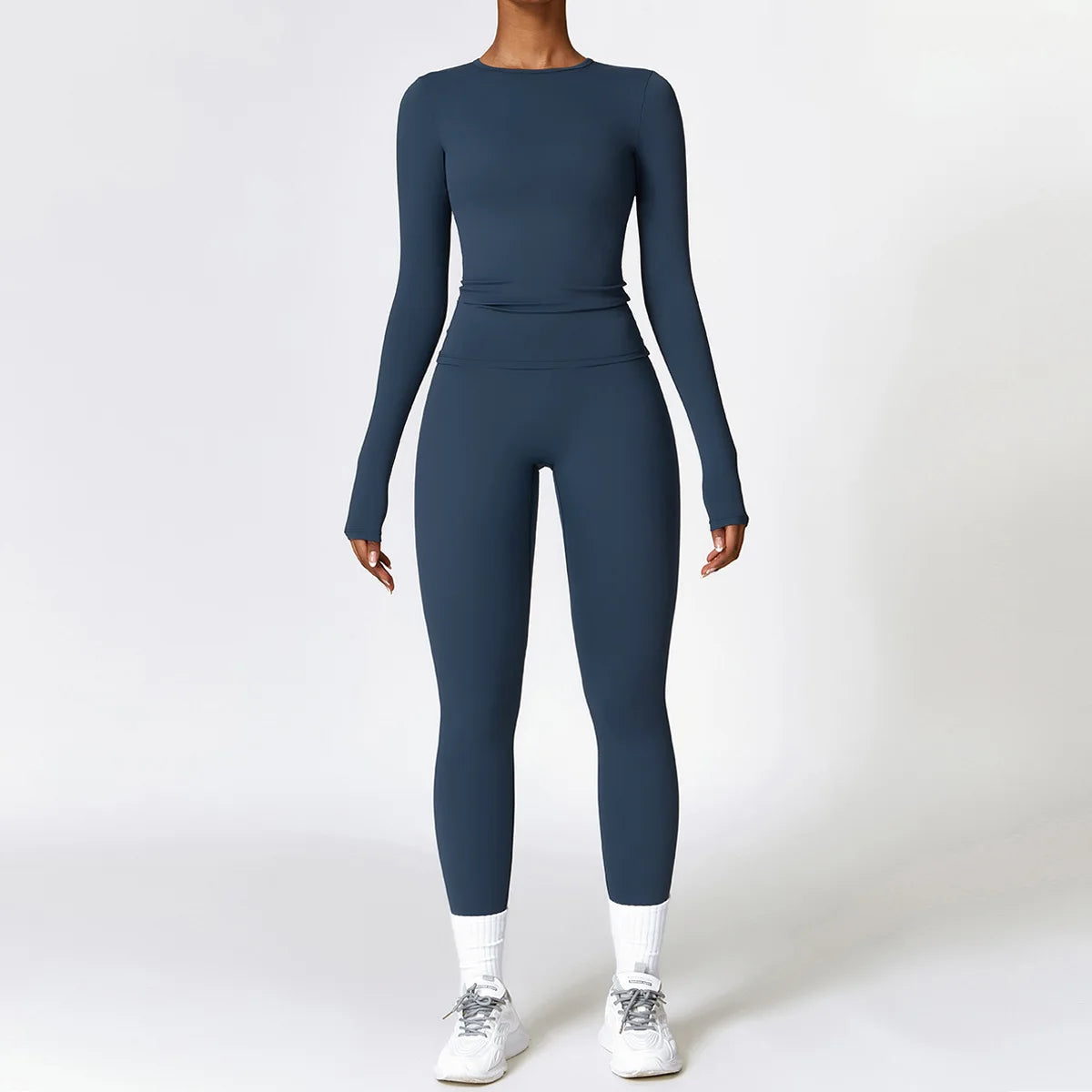 2-Piece Seamless Yoga Set for Women – Sports Bra & Leggings, Quick Dry, Breathable, Gym & Yoga Activewear