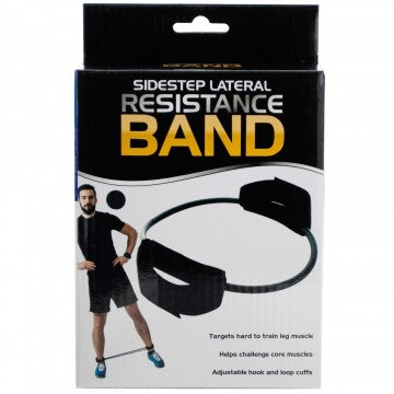 side steps with resistance band
