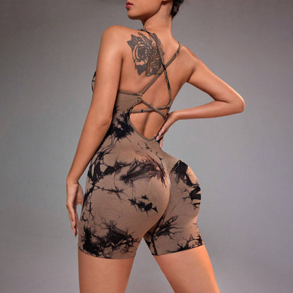 Yoga Bodysuit for Women Gym Sports Jumpsuit Sportswear Playsuits Activewear