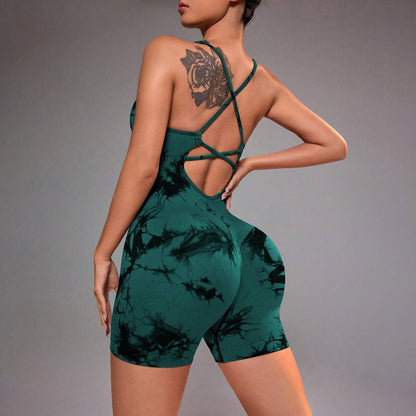 Yoga Bodysuit for Women Gym Sports Jumpsuit Sportswear Playsuits Activewear