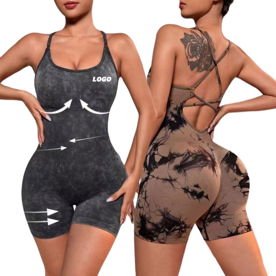 Yoga Bodysuit for Women Gym Sports Jumpsuit Sportswear Playsuits Activewear