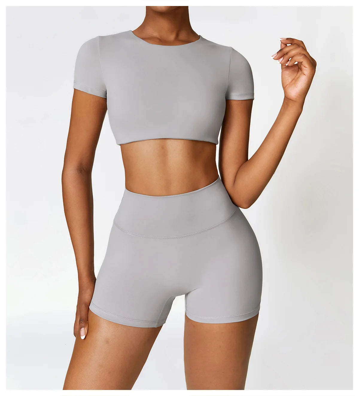 2-Piece Seamless Yoga Set for Women – Sports Bra & Leggings, Quick Dry, Breathable, Gym & Yoga Activewear