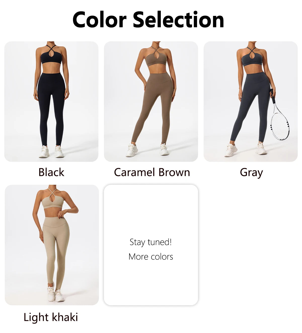 Wellington Two-Piece Women's Sports Set Chest Crossover Yoga Clothes Female Gym Bandeau Sports Bra Suits Sport Outfit For Woman
