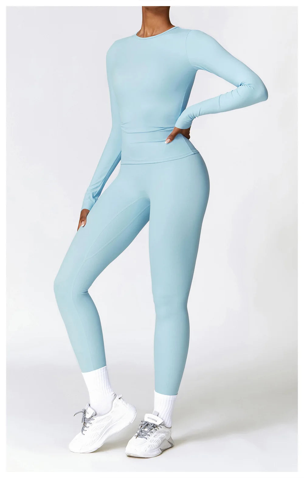 2-Piece Seamless Yoga Set for Women – Sports Bra & Leggings, Quick Dry, Breathable, Gym & Yoga Activewear