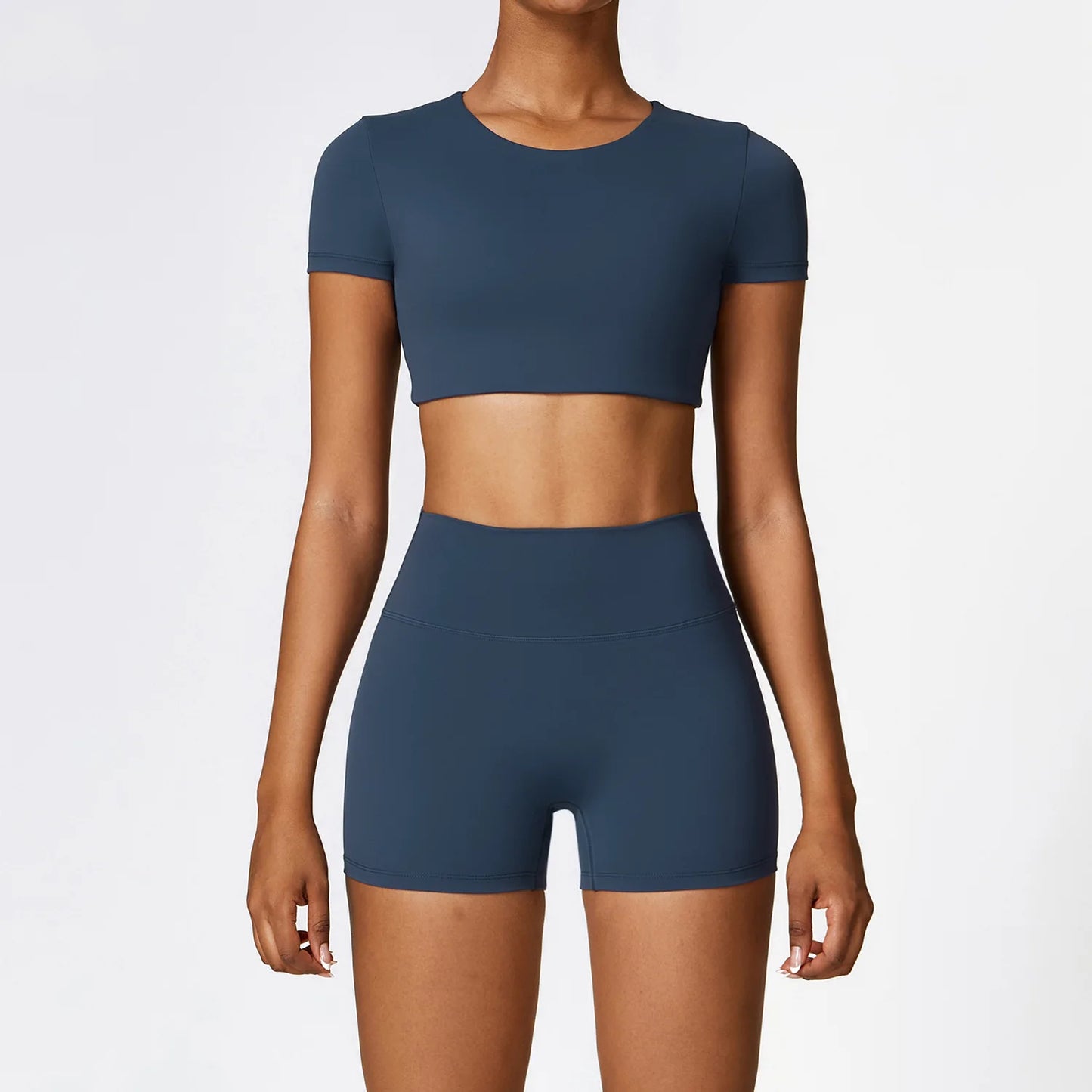 2-Piece Seamless Yoga Set for Women – Sports Bra & Leggings, Quick Dry, Breathable, Gym & Yoga Activewear