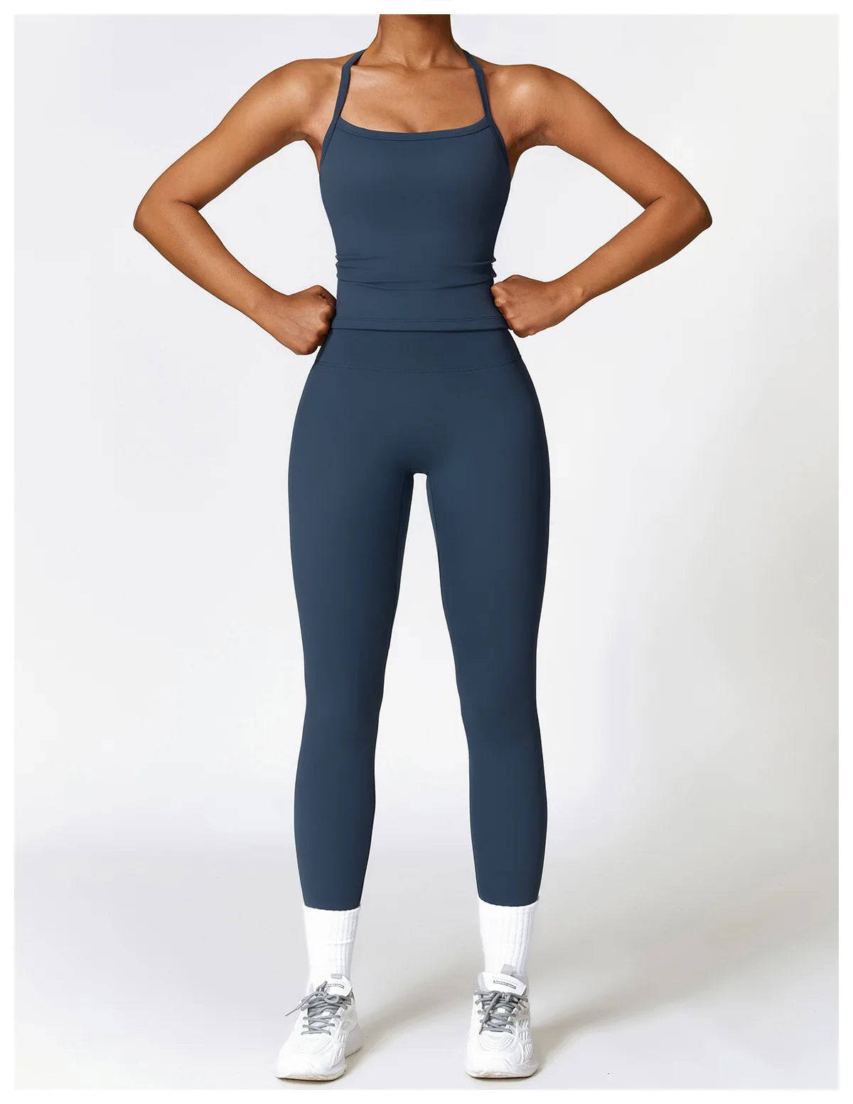 2-Piece Seamless Yoga Set for Women – Sports Bra & Leggings, Quick Dry, Breathable, Gym & Yoga Activewear
