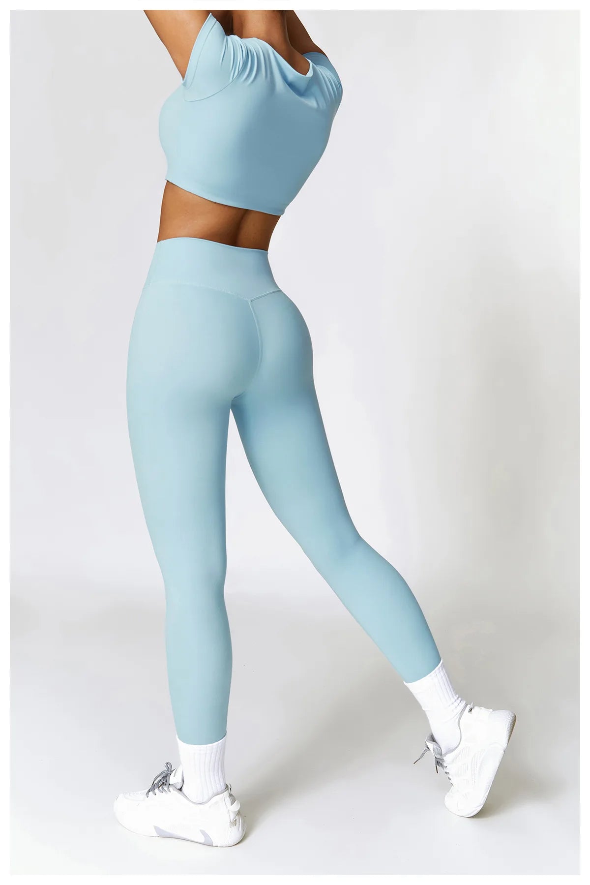 2-Piece Seamless Yoga Set for Women – Sports Bra & Leggings, Quick Dry, Breathable, Gym & Yoga Activewear