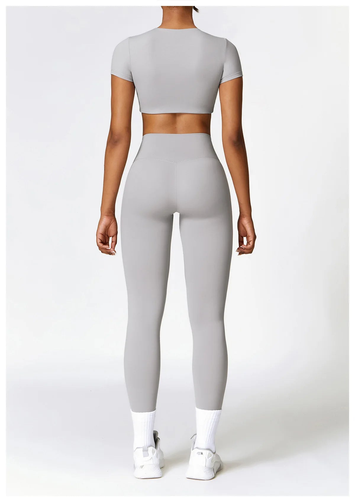 2-Piece Seamless Yoga Set for Women – Sports Bra & Leggings, Quick Dry, Breathable, Gym & Yoga Activewear