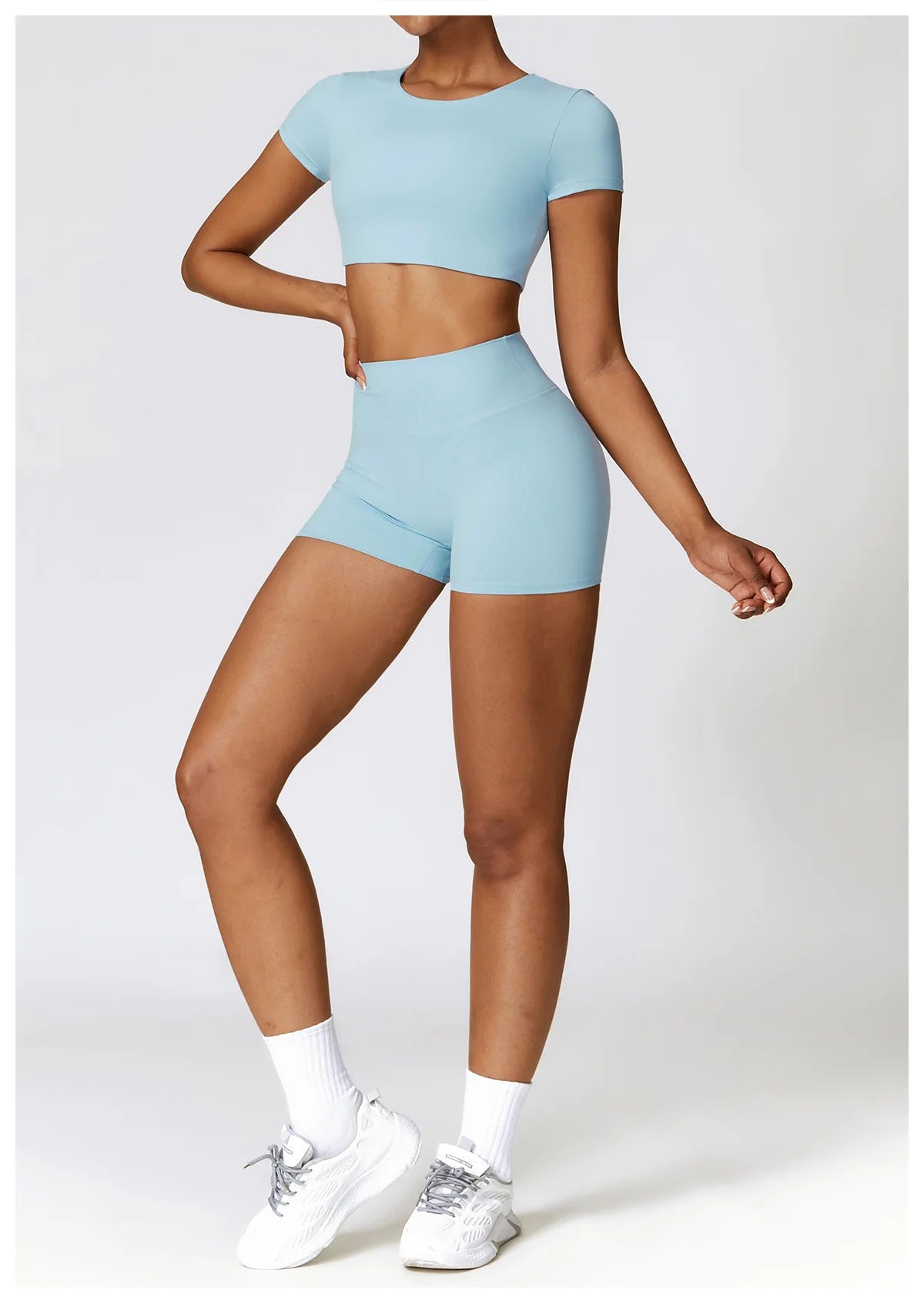 2-Piece Seamless Yoga Set for Women – Sports Bra & Leggings, Quick Dry, Breathable, Gym & Yoga Activewear