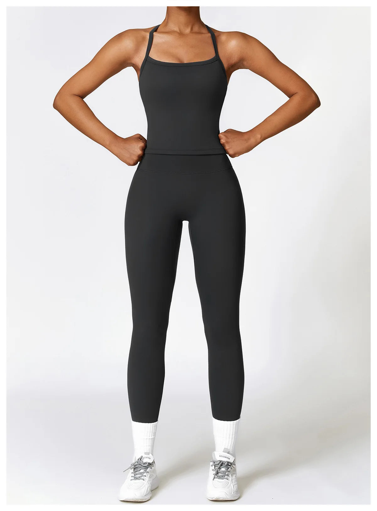 2-Piece Seamless Yoga Set for Women – Sports Bra & Leggings, Quick Dry, Breathable, Gym & Yoga Activewear