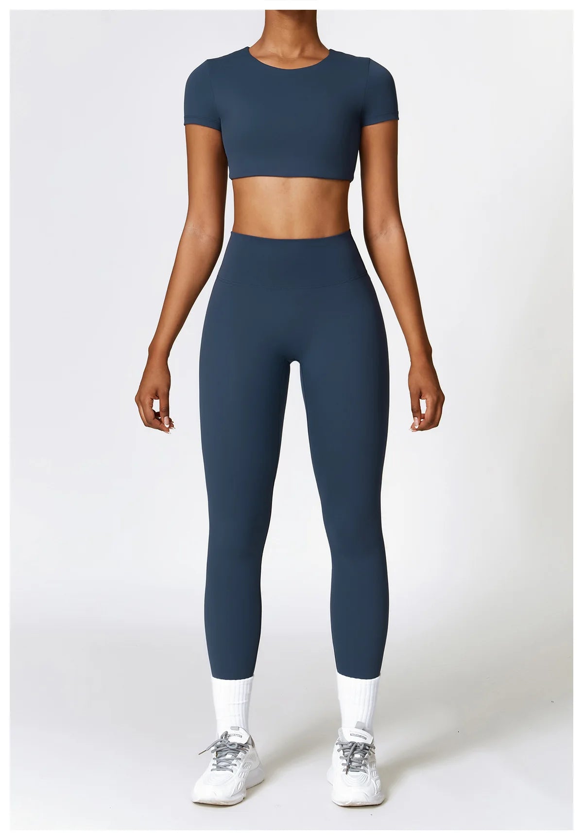 2-Piece Seamless Yoga Set for Women – Sports Bra & Leggings, Quick Dry, Breathable, Gym & Yoga Activewear