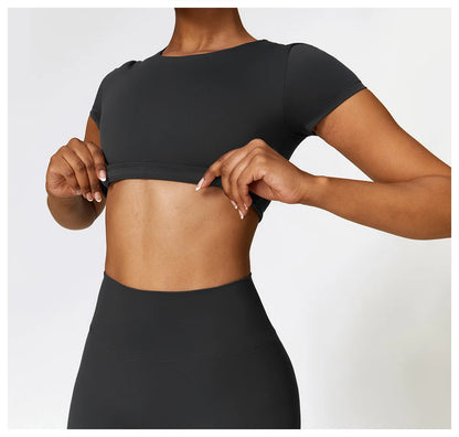 2-Piece Seamless Yoga Set for Women – Sports Bra & Leggings, Quick Dry, Breathable, Gym & Yoga Activewear