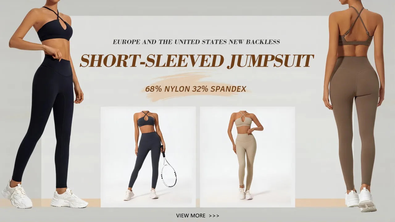 Wellington Two-Piece Women's Sports Set Chest Crossover Yoga Clothes Female Gym Bandeau Sports Bra Suits Sport Outfit For Woman