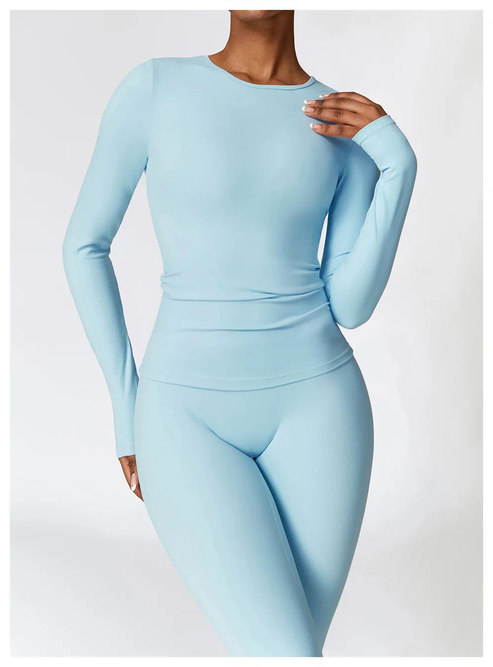 2-Piece Seamless Yoga Set for Women – Sports Bra & Leggings, Quick Dry, Breathable, Gym & Yoga Activewear
