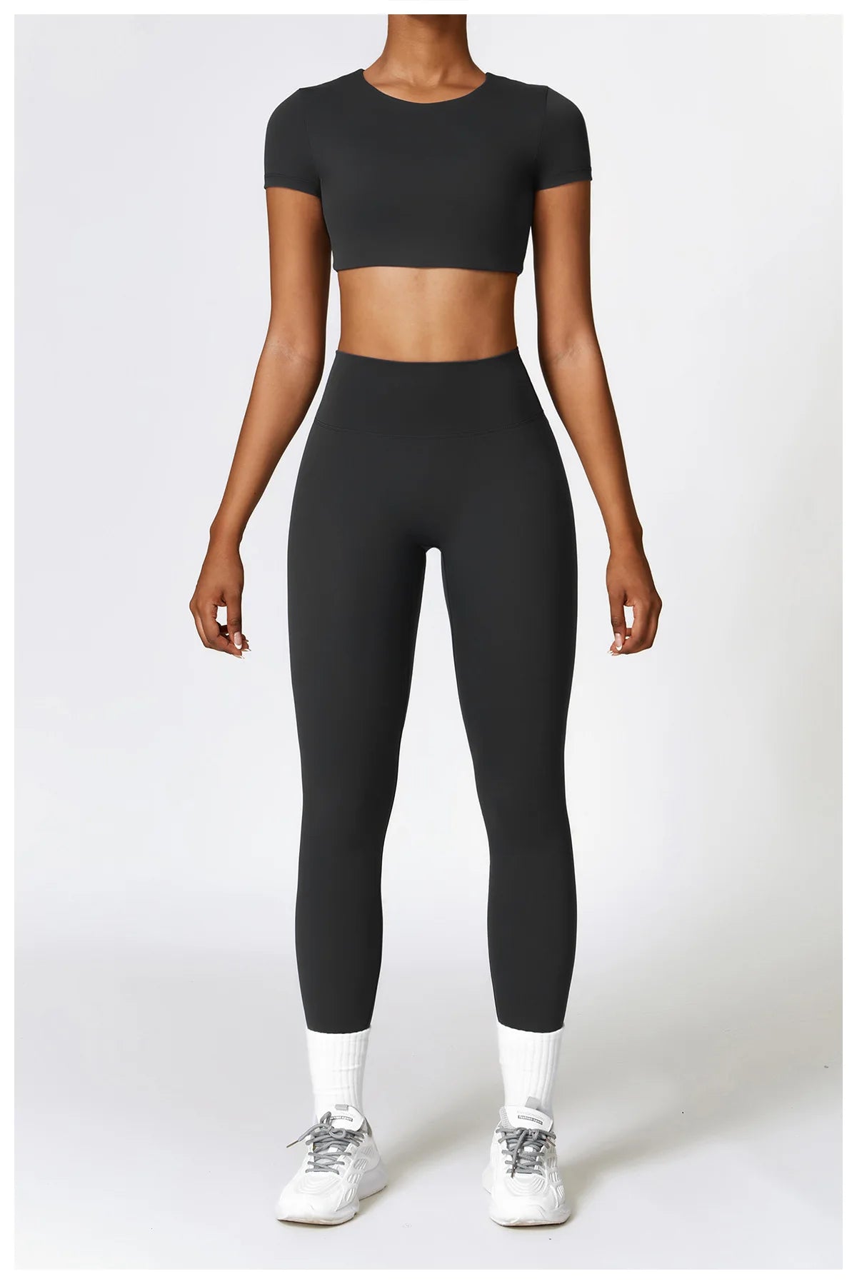 2-Piece Seamless Yoga Set for Women – Sports Bra & Leggings, Quick Dry, Breathable, Gym & Yoga Activewear
