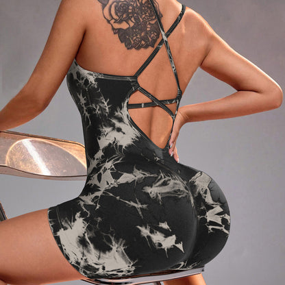 Yoga Bodysuit for Women Gym Sports Jumpsuit Sportswear Playsuits Activewear